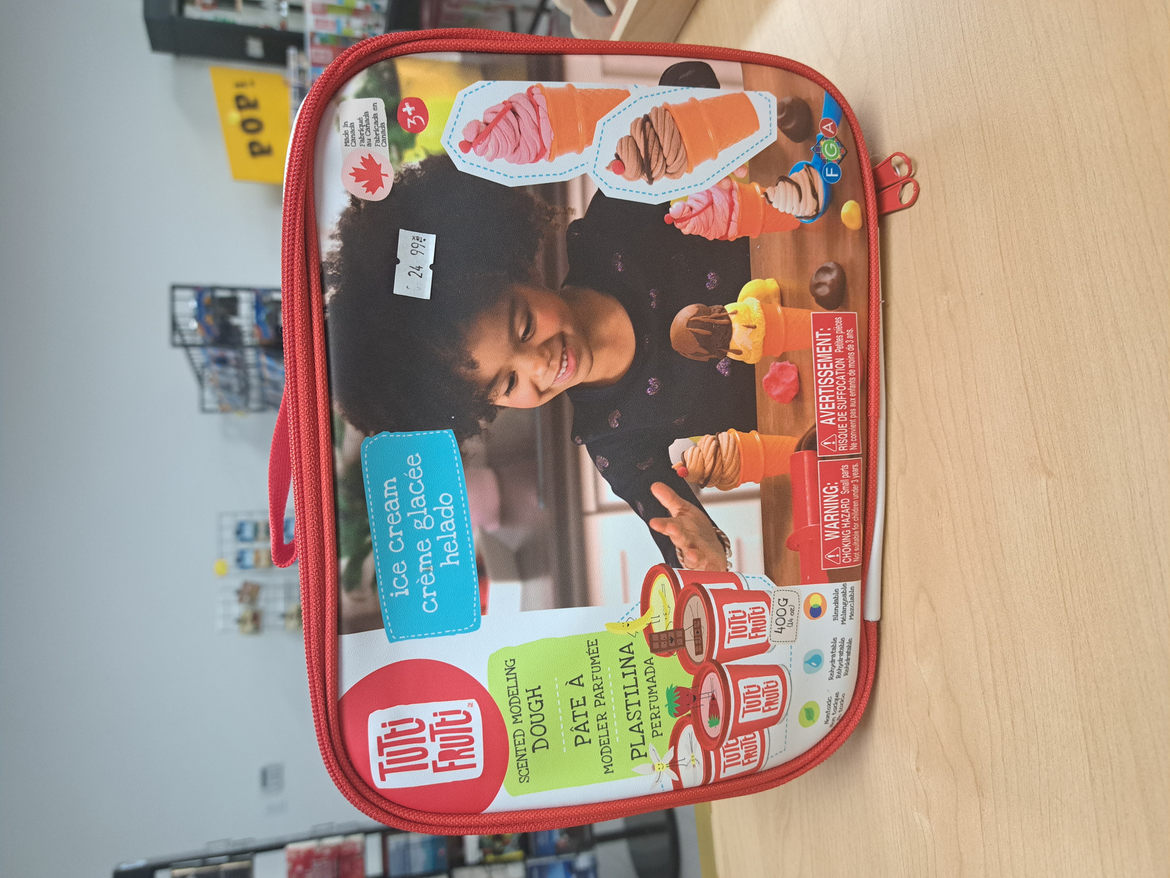 tutti frutti crème glacée sac refermable